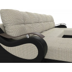 П-образный диван Меркурий, Рогожка, Экокожа, Модель 111414