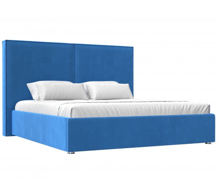 Интерьерная кровать Аура 160, Велюр, Модель 113019