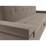 Кухонный прямой диван Деметра, Велюр, Модель 114265