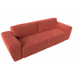 Прямой диван Беккер, Микровельвет, модель 108529