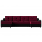 П-образный диван Сенатор, Микровельвет, Модель 112400