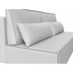 Прямой диван Фабио Лайт, Экокожа, Модель 114474