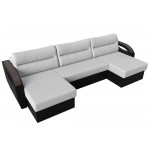 П-образный диван Форсайт, Экокожа, Модель 111748