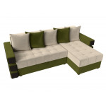 Угловой диван Венеция, Микровельвет, модель 108432