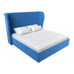 Интерьерная кровать Далия Голубой