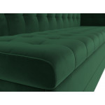 Кухонный диван Бриз с углом Зеленый