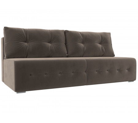Прямой диван Лондон, Велюр, Модель 100641