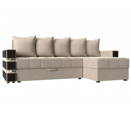 Угловой диван Венеция правый угол, Рогожка, Модель 108427