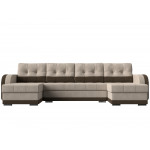 П-образный диван Марсель, Рогожка, Модель 110026