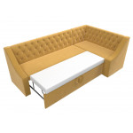 Кухонный угловой диван Мерлин, Микровельвет, модель 109418