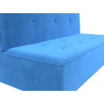 Прямой диван Зиммер, Велюр, модель 108548