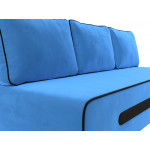 Прямой диван Приам Голубой