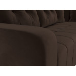 Угловой диван Кембридж, Микровельвет, модель 108822
