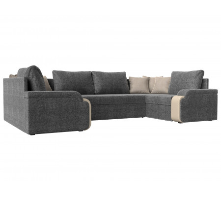П-образный диван Николь, Рогожка, Модель 29467