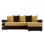 Угловой диван Венеция, Микровельвет, модель 108441
