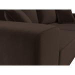 Прямой диван Льюес, Микровельвет, модель 108605