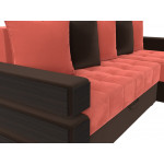 Угловой диван Венеция, Микровельвет, модель 108443