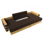 П-образный диван Венеция, Микровельвет, модель 108463