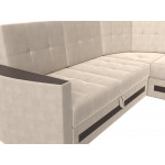 Угловой диван Белла правый угол, Рогожка, Модель 117650
