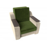 Кресло-кровать Сенатор Зеленый\Бежевый