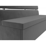 Кухонный прямой диван Классик, Велюр, Модель 117777