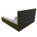 Интерьерная кровать Кариба 180, Микровельвет, модель 108335