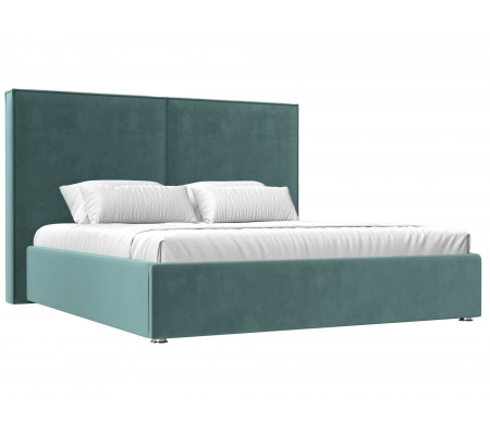 Интерьерная кровать Аура 160, Велюр, Модель 113018
