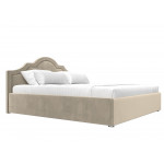 Интерьерная кровать Афина 200, Микровельвет, модель 108342