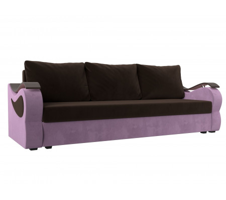 Прямой диван Меркурий лайт, Микровельвет, Модель 112938