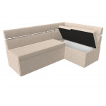 Кухонный угловой диван Классик правый угол, Рогожка, Модель 117994