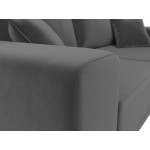 Прямой диван Льюес, Велюр, модель 108597
