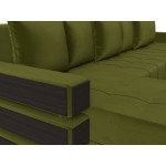 П-образный диван Венеция, Микровельвет, модель 108447