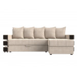 Угловой диван Венеция, Рогожка, модель 108427