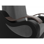 Кресло-кровать Меркурий 80 Серый\черный