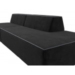 Прямой модульный диван Монс Модерн правый, Велюр, Модель 119465