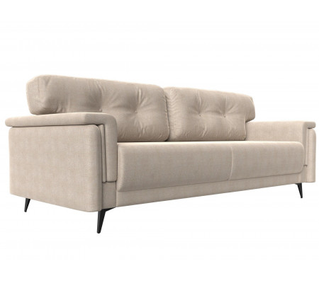 Прямой диван Оксфорд, Рогожка, Модель 116857