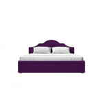 Интерьерная кровать Афина 200, Микровельвет, модель 108341