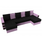 П-образный диван Венеция, Микровельвет, модель 108467