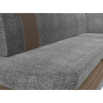 Кухонный угловой диван Токио Серый\коричневый