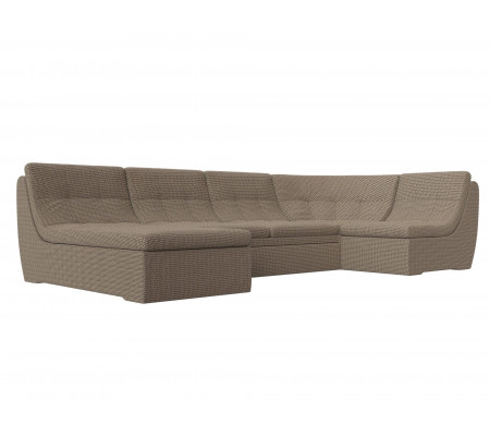 П-образный модульный диван Холидей, Рогожка, Модель 101866