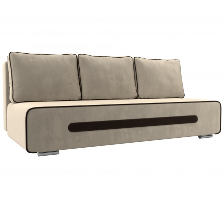 Прямой диван Приам, Микровельвет, Модель 107402