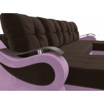 П-образный диван Меркурий, Микровельвет, Модель 111420