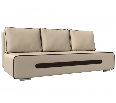 Прямой диван Приам, Экокожа, Модель 107413