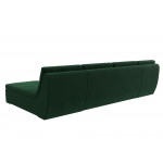 Угловой модульный диван Холидей Зеленый