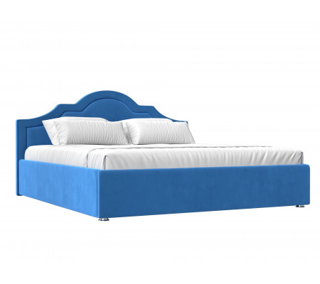 Интерьерная кровать Афина 200, Велюр, Модель 108349