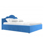 Интерьерная кровать Афина 200, Велюр, модель 108349