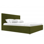 Интерьерная кровать Кариба 180, Микровельвет, модель 108335