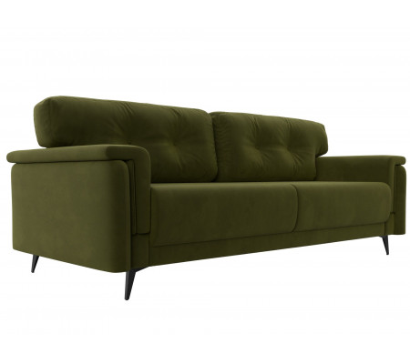 Прямой диван Оксфорд, Микровельвет, Модель 116846