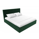 Интерьерная кровать Кариба 180, Велюр, модель 108330