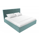 Интерьерная кровать Кариба 200, Велюр, модель 108387